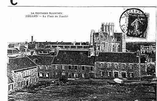 Ville de BEGARD Carte postale ancienne Ville de BEGARD Carte postale ancienne